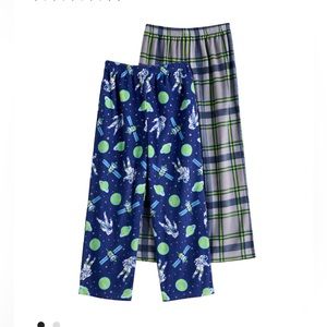 Cuddl Duds Boy’s Fleece Pajama Pants Set of 2| Size: 8 8)